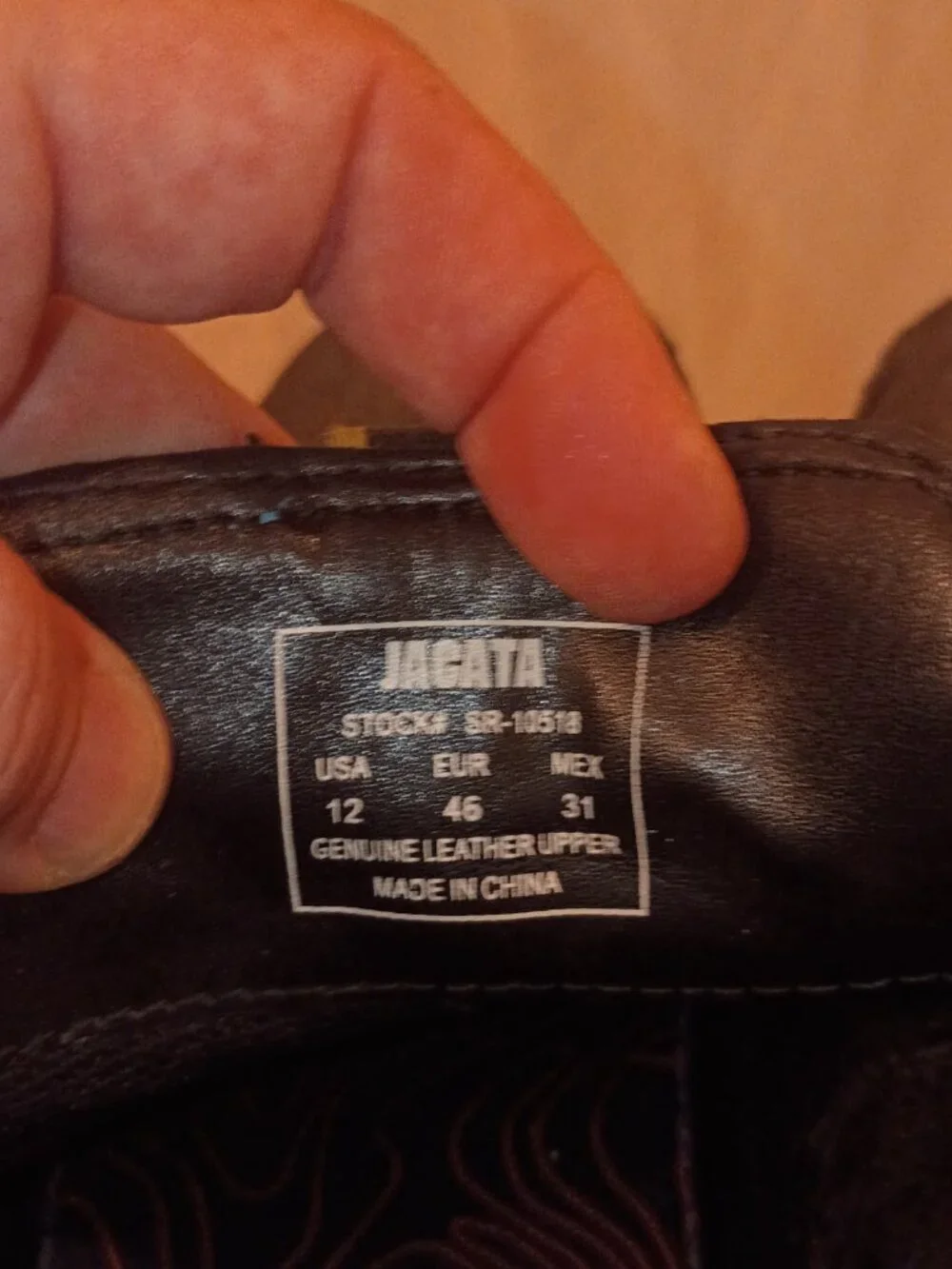 Jacata Men's Size 12 Chelsea Work Boots